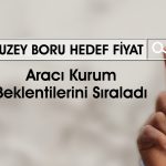 Kuzey Boru (KBORU) için dolar bazlı hedef fiyat açıklandı
