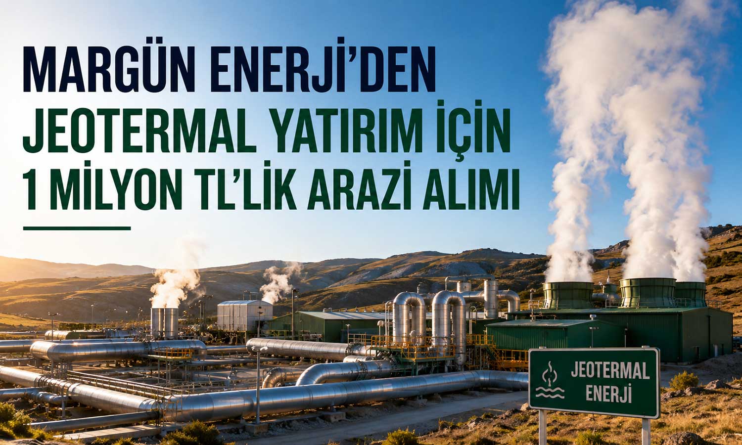 Margün Enerji’nin jeotermal yatırımında sondaj hazırlığı