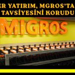 MGROS için 910 TL hedef fiyat ve “AL” tavsiyesi korundu