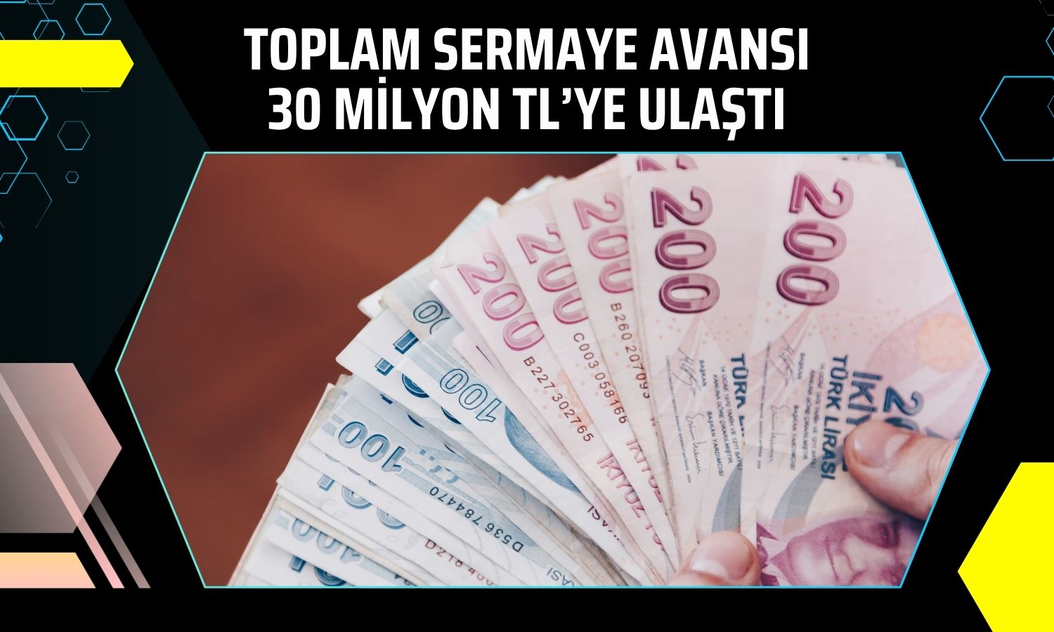 MMCAS’a ortaktan 15 milyon TL sermaye avansı