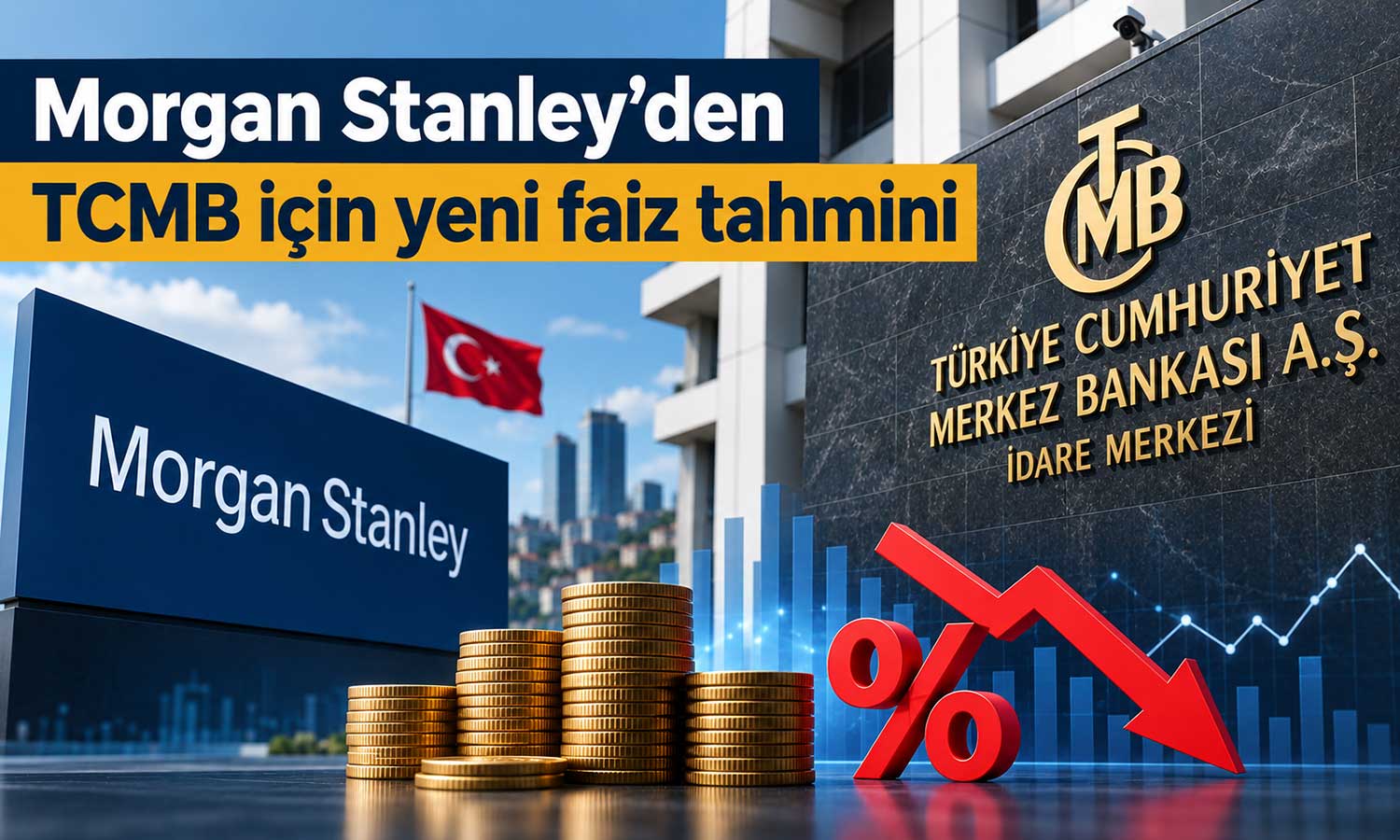 Morgan Stanley: İlk faiz indirimi Ekim’de gelebilir
