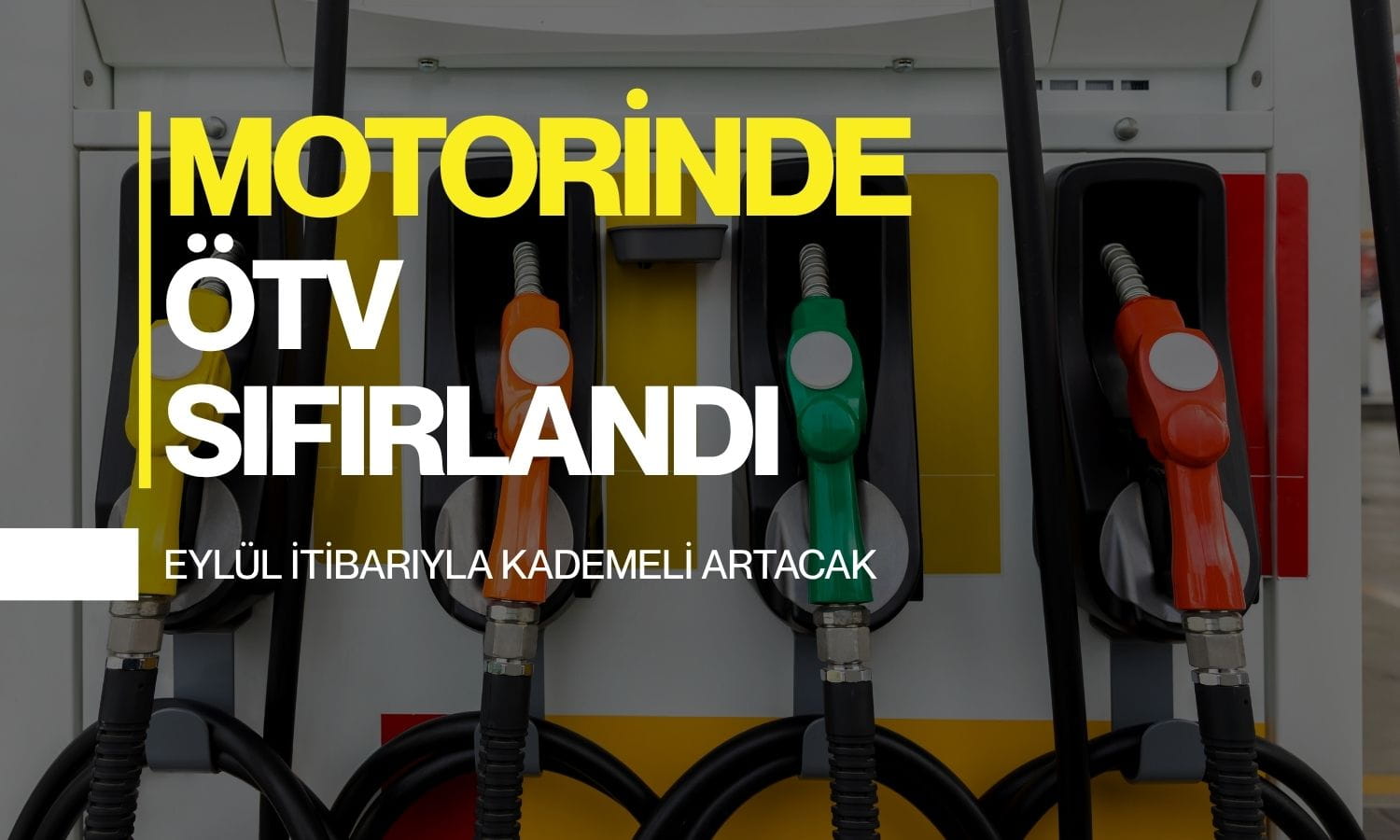 Motorinde ÖTV sıfırlandı! Eylül itibarıyla kademeli vergi artışı