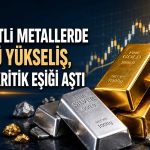 Ons altın 50 günlük ortalamanın üzerine çıktı
