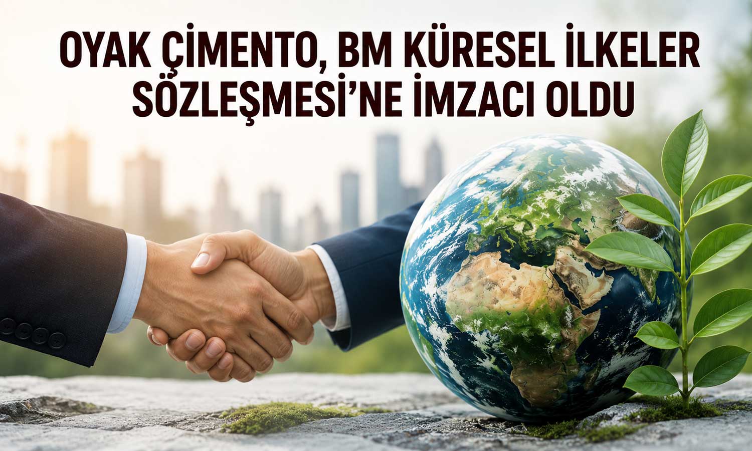 OYAK Çimento, BM Küresel İlkeler Sözleşmesi’ne katıldı