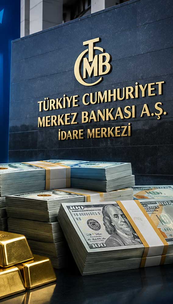 Rezervlerde haftalık 4,95 milyar dolarlık artış
