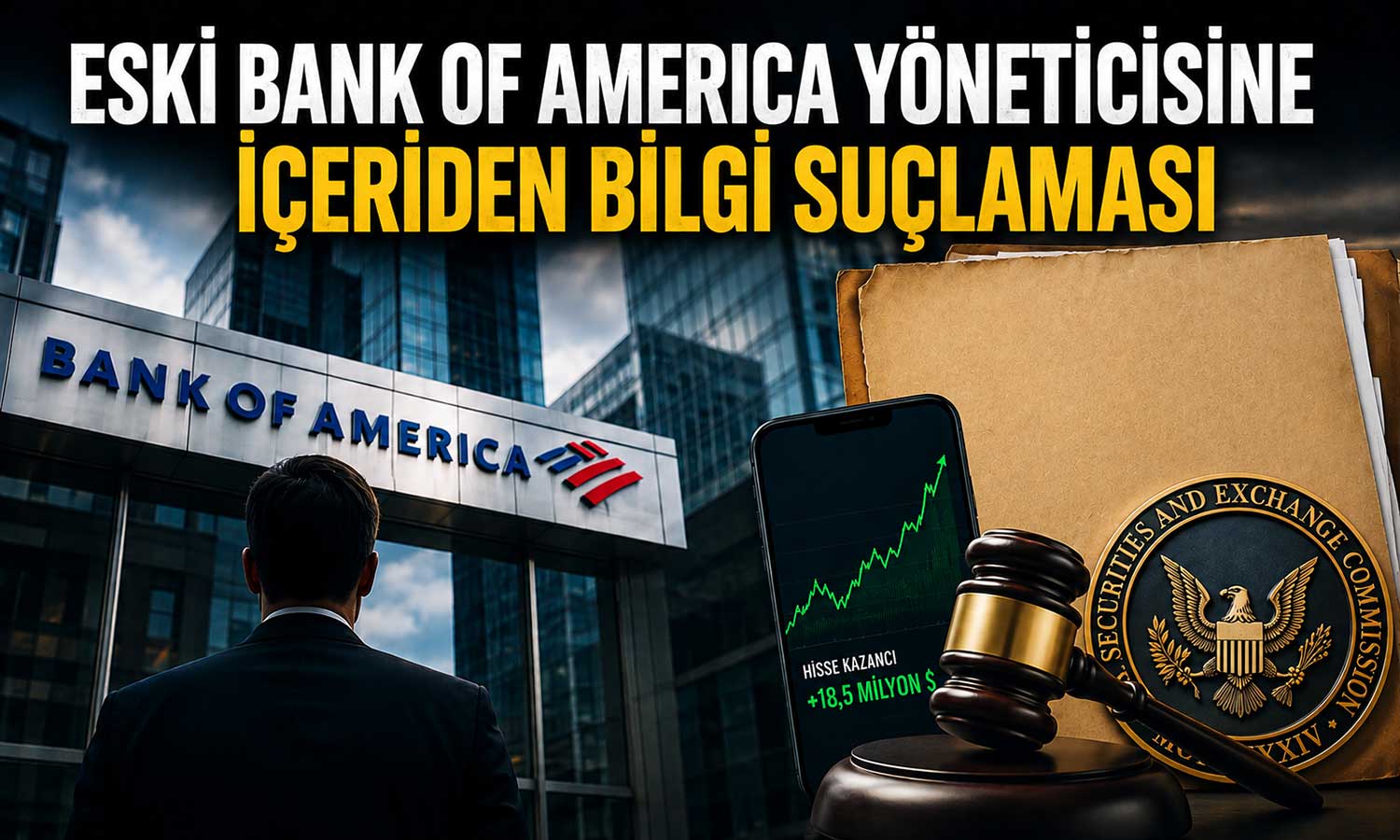 SEC’den eski Bank of America bankacısına dava