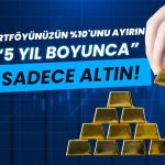 Tahmin 5000 dolar: “5 yıl boyunca” sadece altın senaryosu