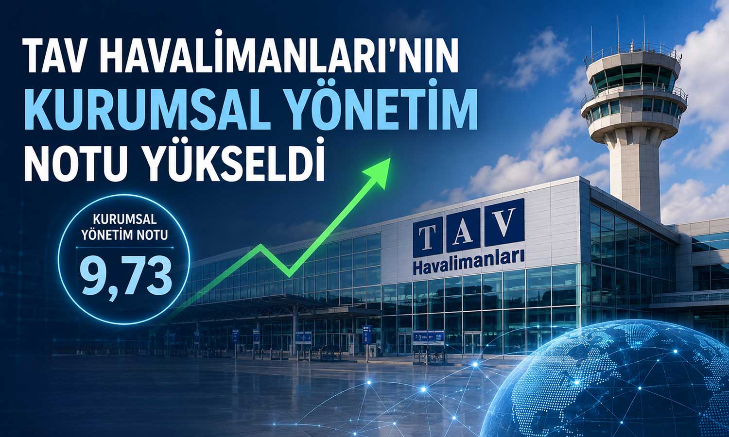 TAV Havalimanları’na kurumsal yönetim notunda artış