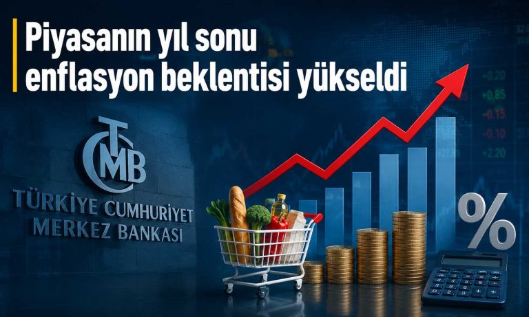 TCMB anketinde piyasanın dolar ve enflasyon beklentisi yükseldi