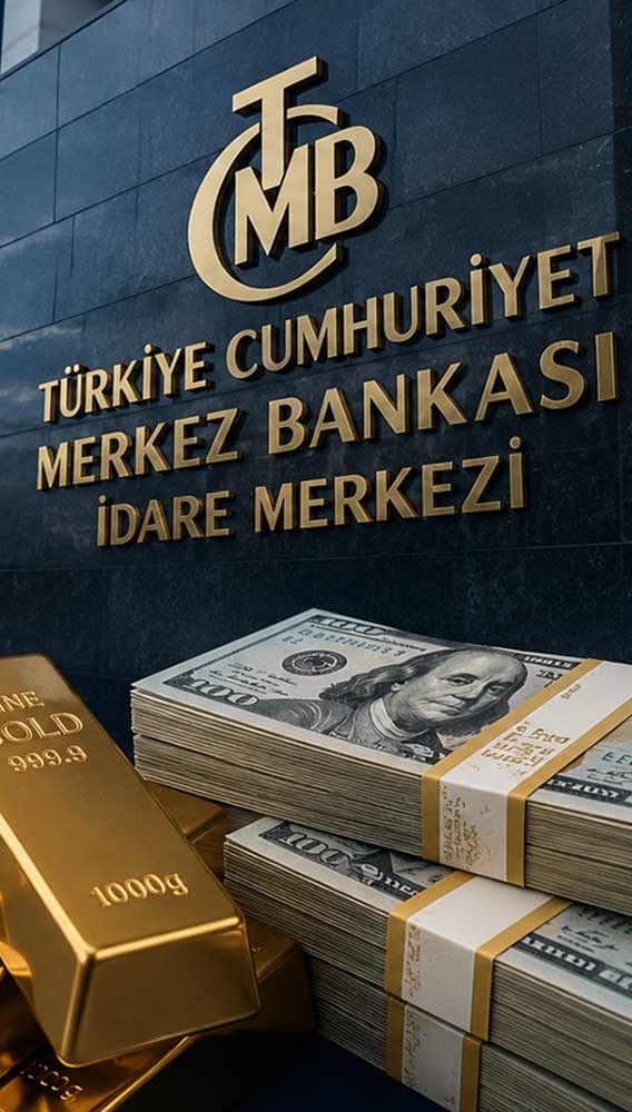TCMB’nin rezervleri bir haftada 5 milyar dolar arttı
