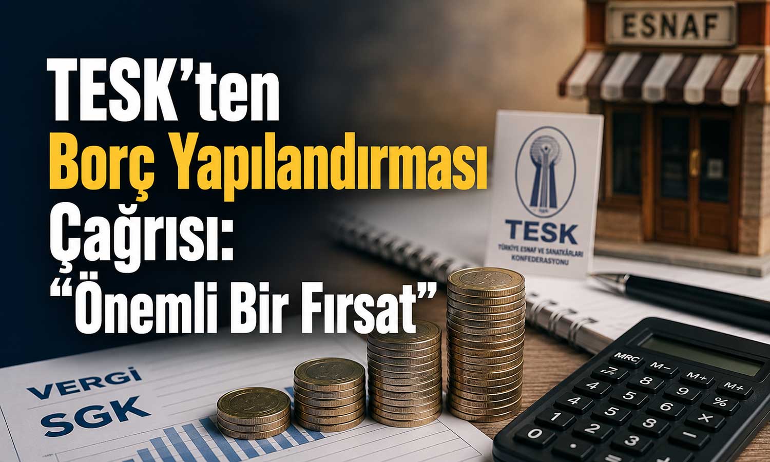 TESK: Borçlar esnafın ödeyebileceği hale getirilmeli