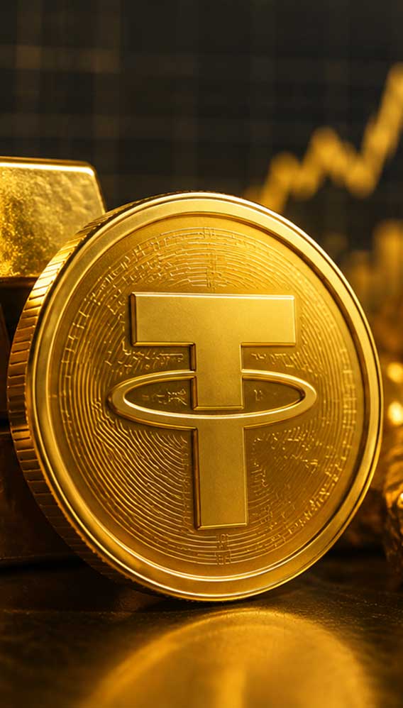 Tether Gold fiziksel altın rezervlerini artırdı