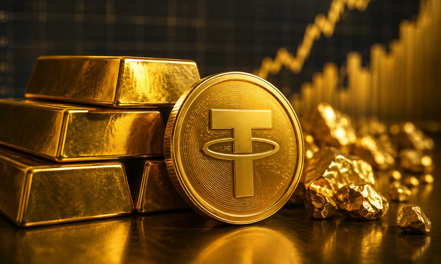 Tether Gold fiziksel altın rezervlerini artırdı