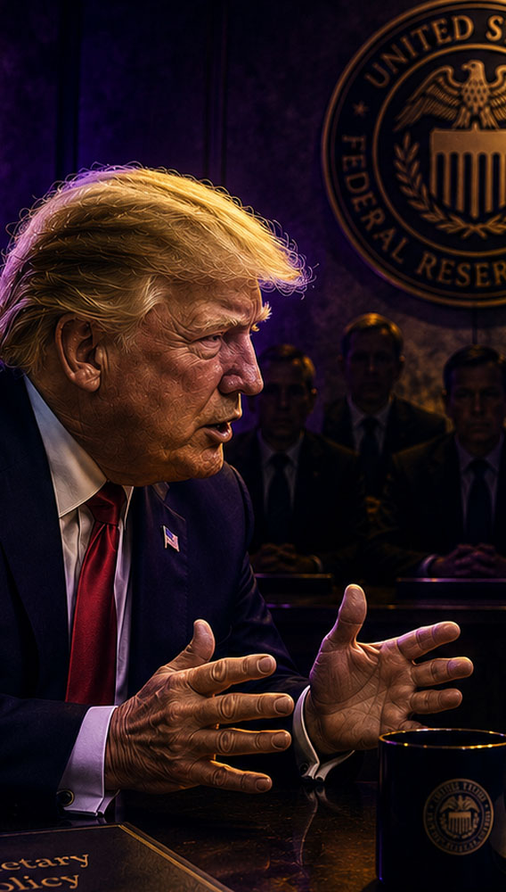 Trump: FED’de faiz kararları tamamen Warsh’a bağlı değil