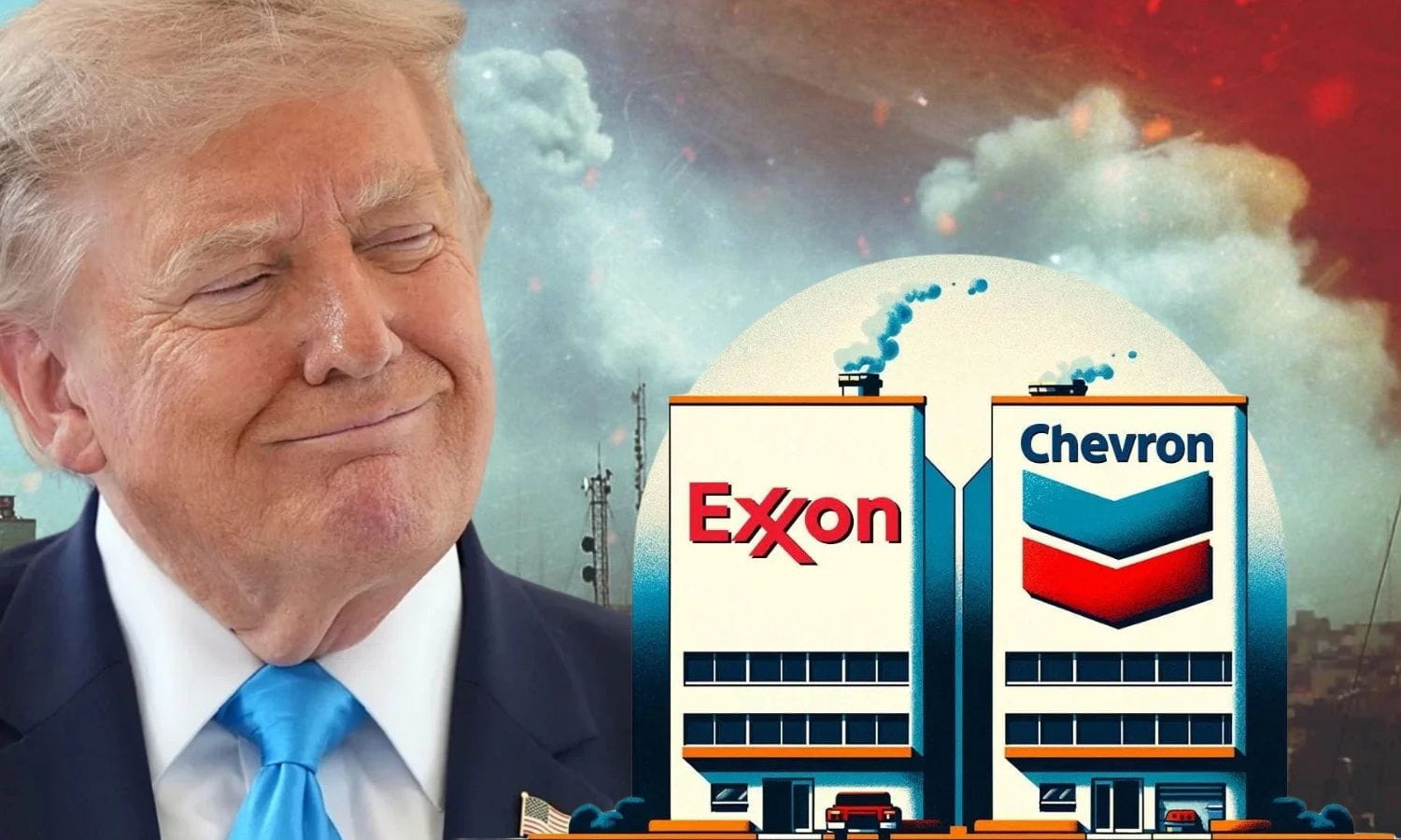 Trump’tan Exxon ve Chevron’a tepki: “Benzin fiyatlarını düşürün”