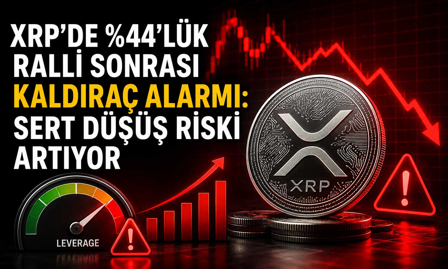 XRP’de long pozisyonlar çoğaldı: Yükseliş sonrası tasfiye riski