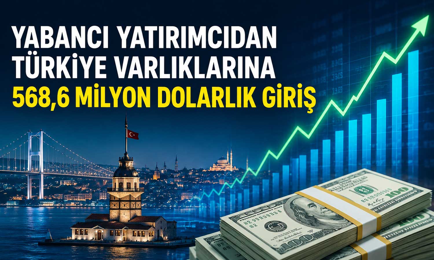 Yabancı yatırımcı DİBS’e yöneldi: 545,8 milyon dolarlık alım