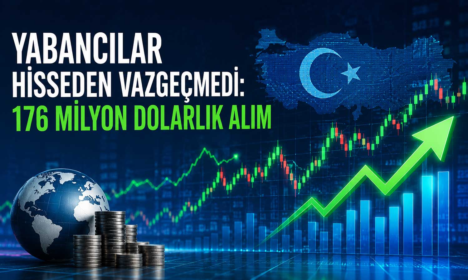 Yabancıların hisse stoku 41,7 milyar dolara çıktı