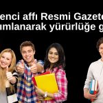 YÖK Başkanı Özvar duyurdu: Öğrenci affı yürürlükte