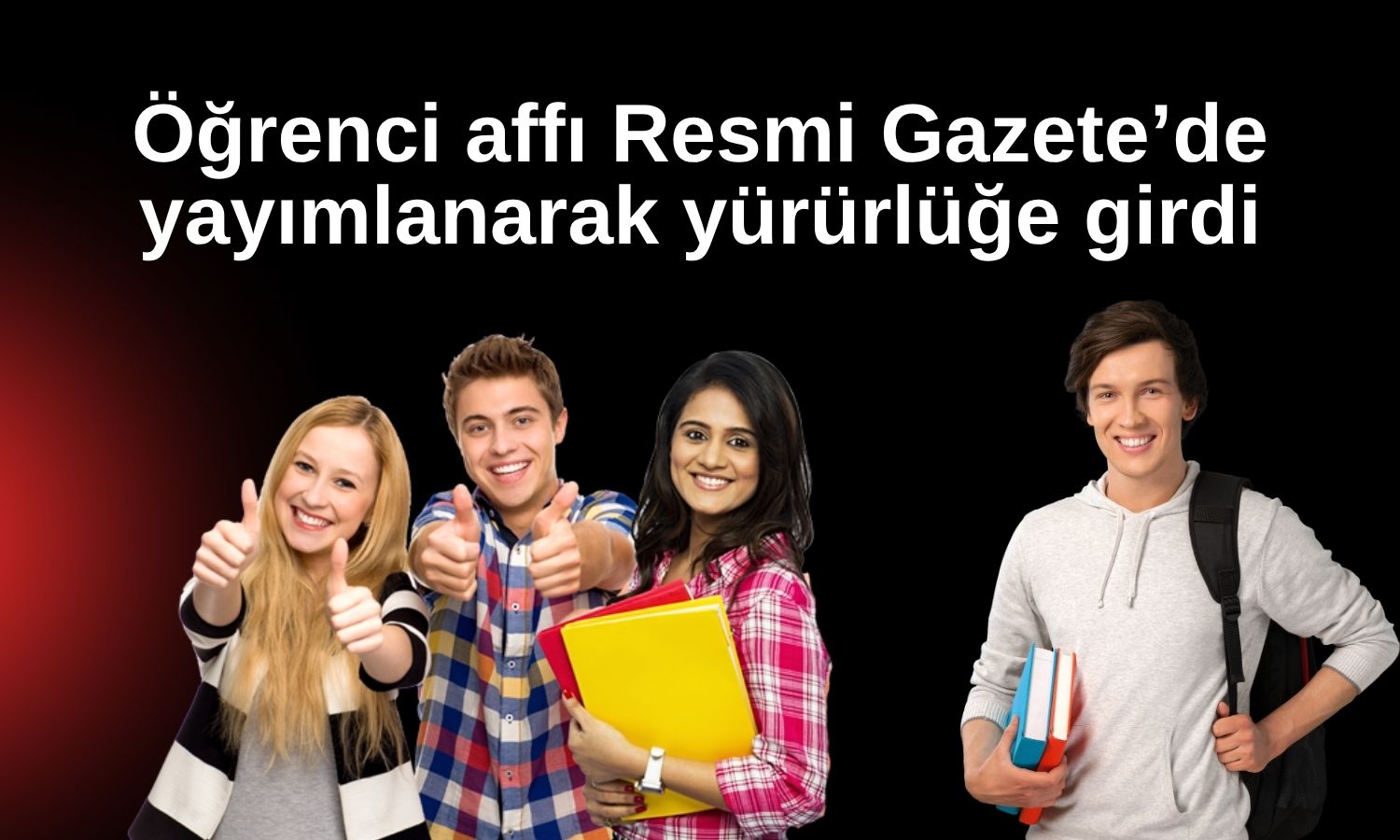 YÖK Başkanı Özvar duyurdu: Öğrenci affı yürürlükte