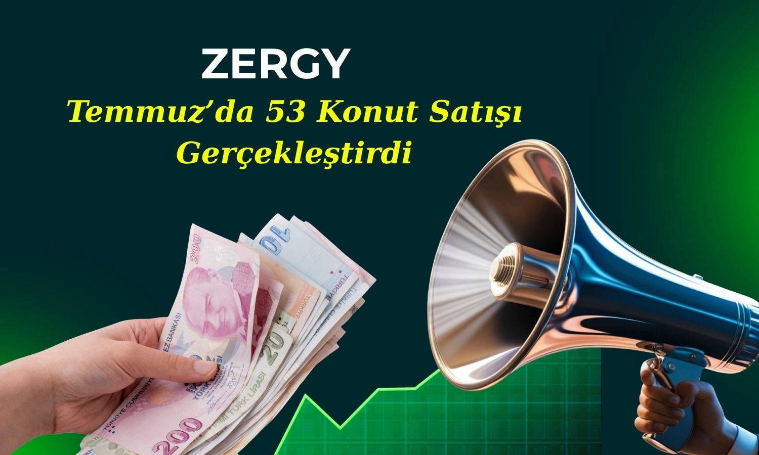 ZERGY'den Temmuz'da 554,4 milyon TL'lik konut satışı