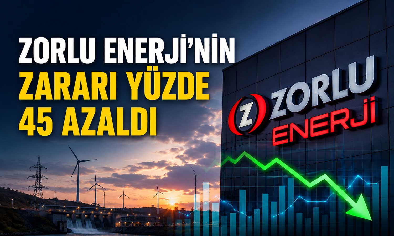 Zorlu Enerji’nin ilk yarı zararı 6 milyar TL oldu