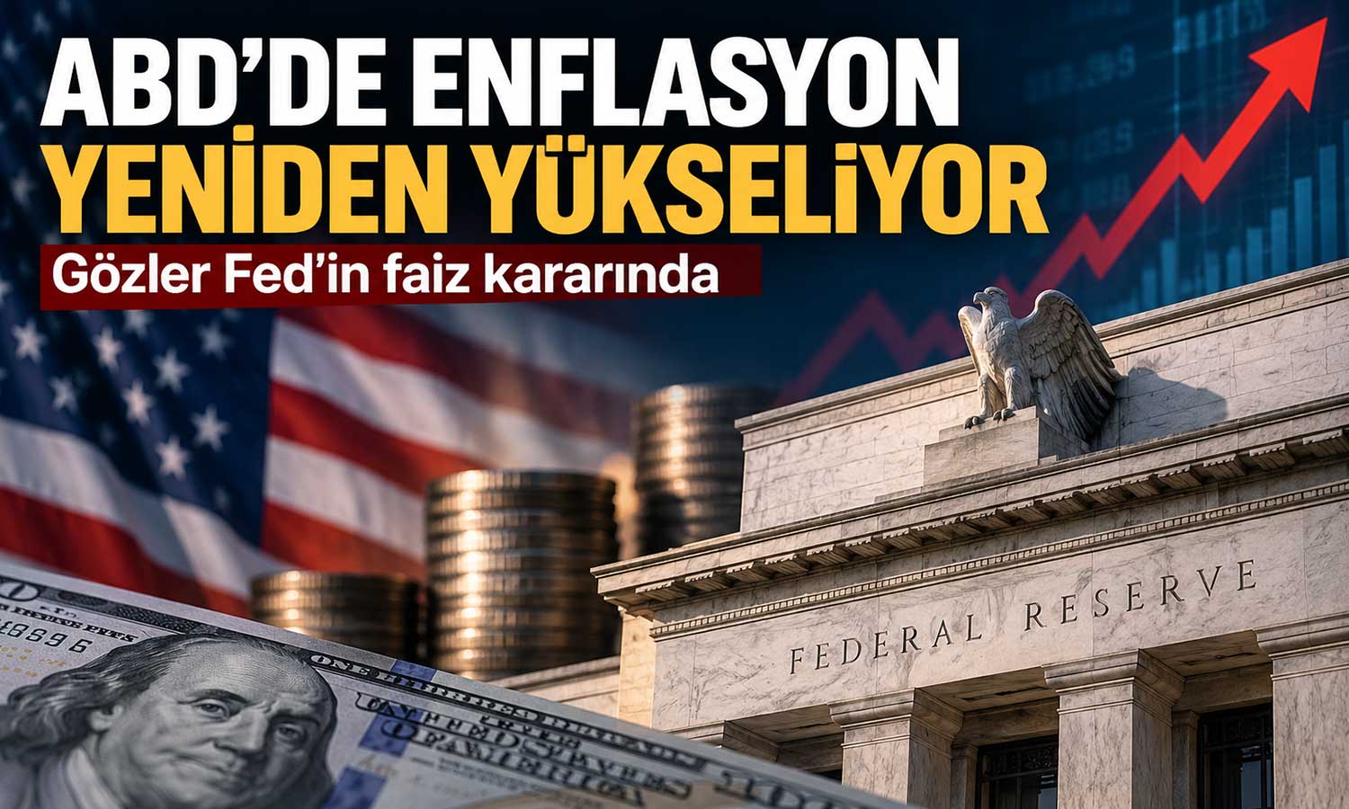 ABD enflasyonunda kritik sinyal: Fed için faiz artışı ihtimali güçlendi