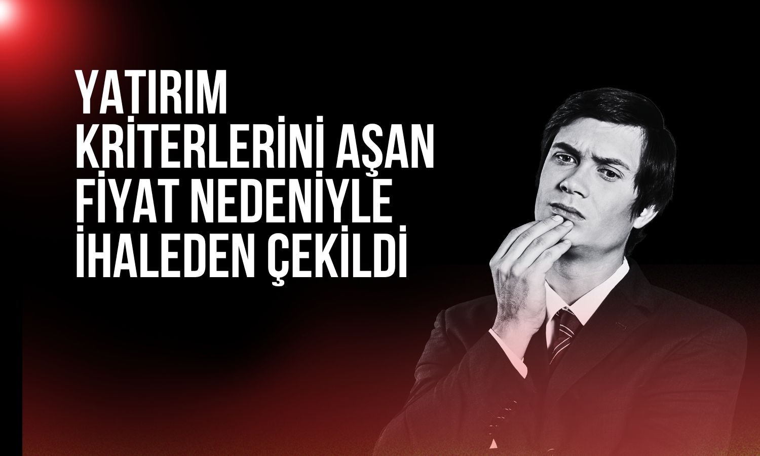 Ağaoğlu Avrasya GYO’dan ihalede geri adım: Kriterler aşıldı