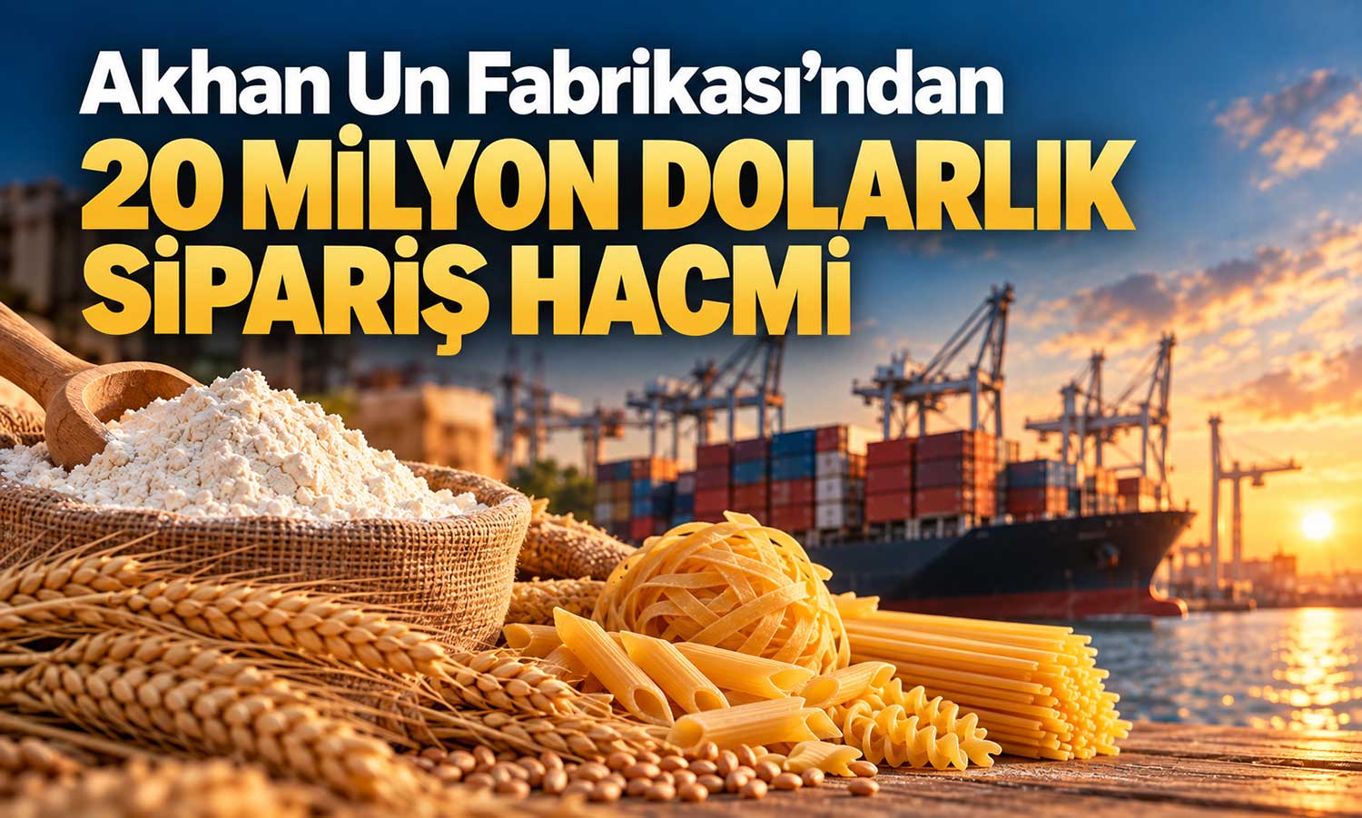 Akhan Un, yeni sipariş hacmini 20 milyon dolara çıkardı