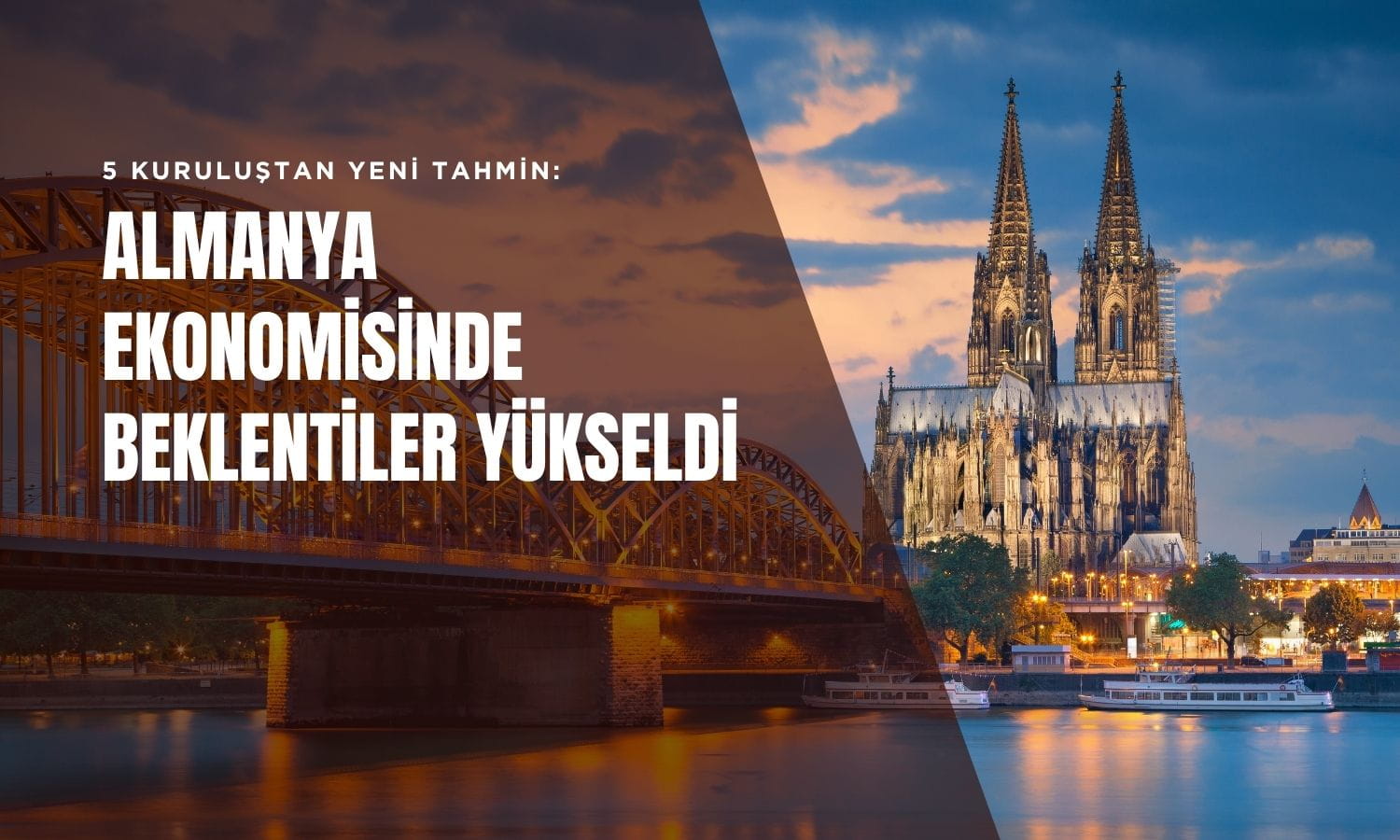 Almanya ekonomisinde beklentiler yükseldi: 5 kuruluştan yeni tahmin