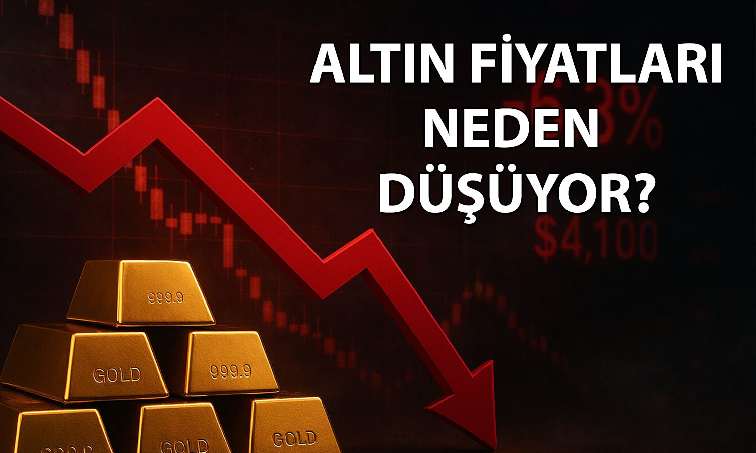 Altın fiyatlarında ECB ve ABD verisi baskısı: Düşüş derinleşti