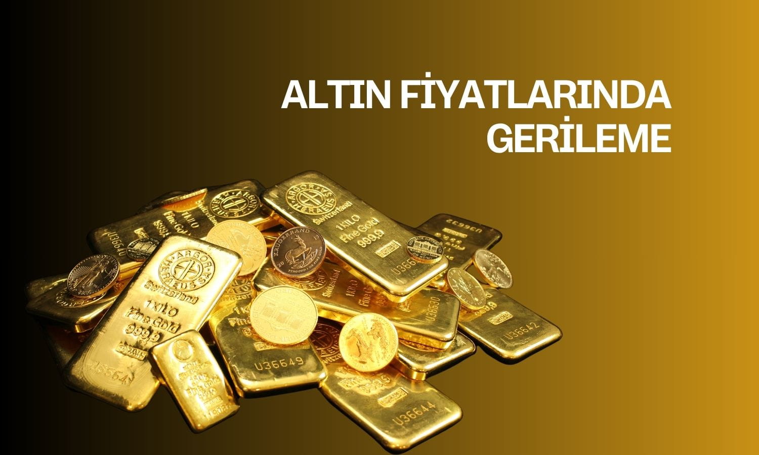 Altın fiyatlarında gerileme: Gözler Orta Doğu’daki gelişmelerde