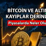 Altın, gümüş ve Bitcoin düşüşte: Piyasalar diken üstünde