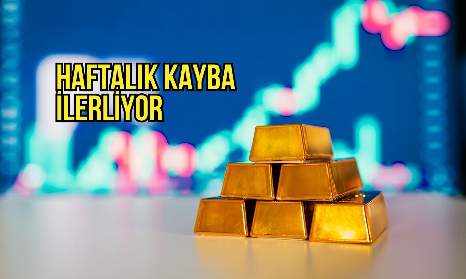 Altın haftalık kayba ilerliyor: Fed baskısıyla 4300 doların altında