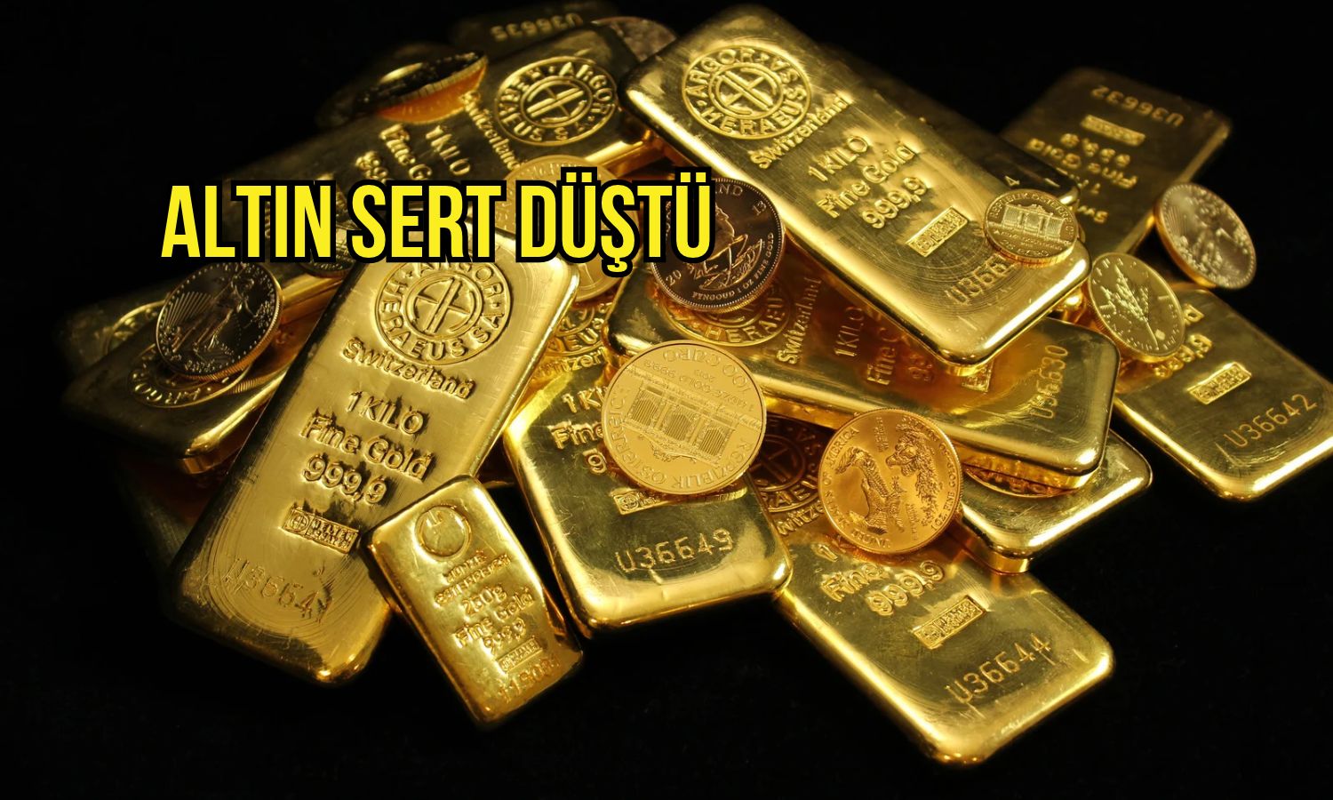 Altın sert düştü: Fed faiz artışı beklentisiyle 4200 doların altında