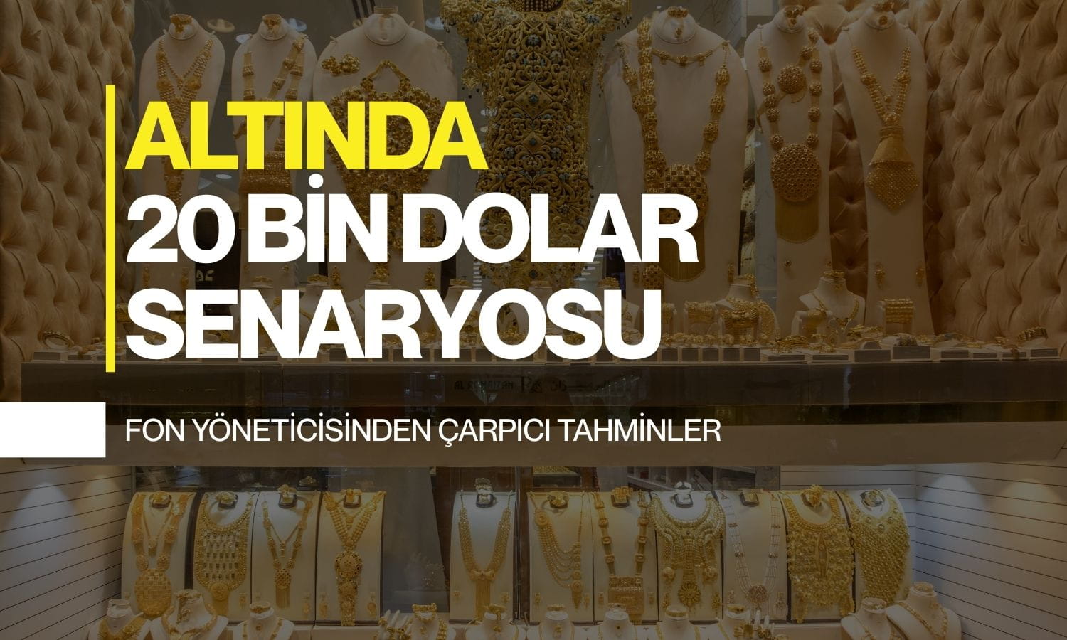 Altında 20 bin dolar senaryosu: Ünlü yöneticiden çarpıcı tahmin