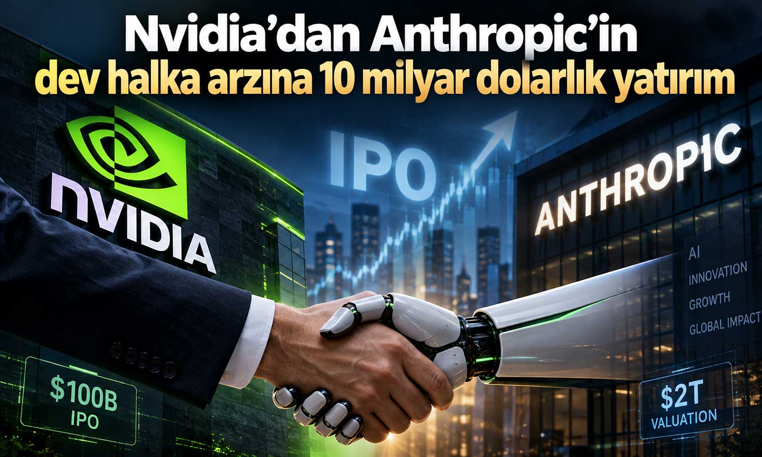 Anthropic’in tarihi halka arzında Nvidia sürprizi