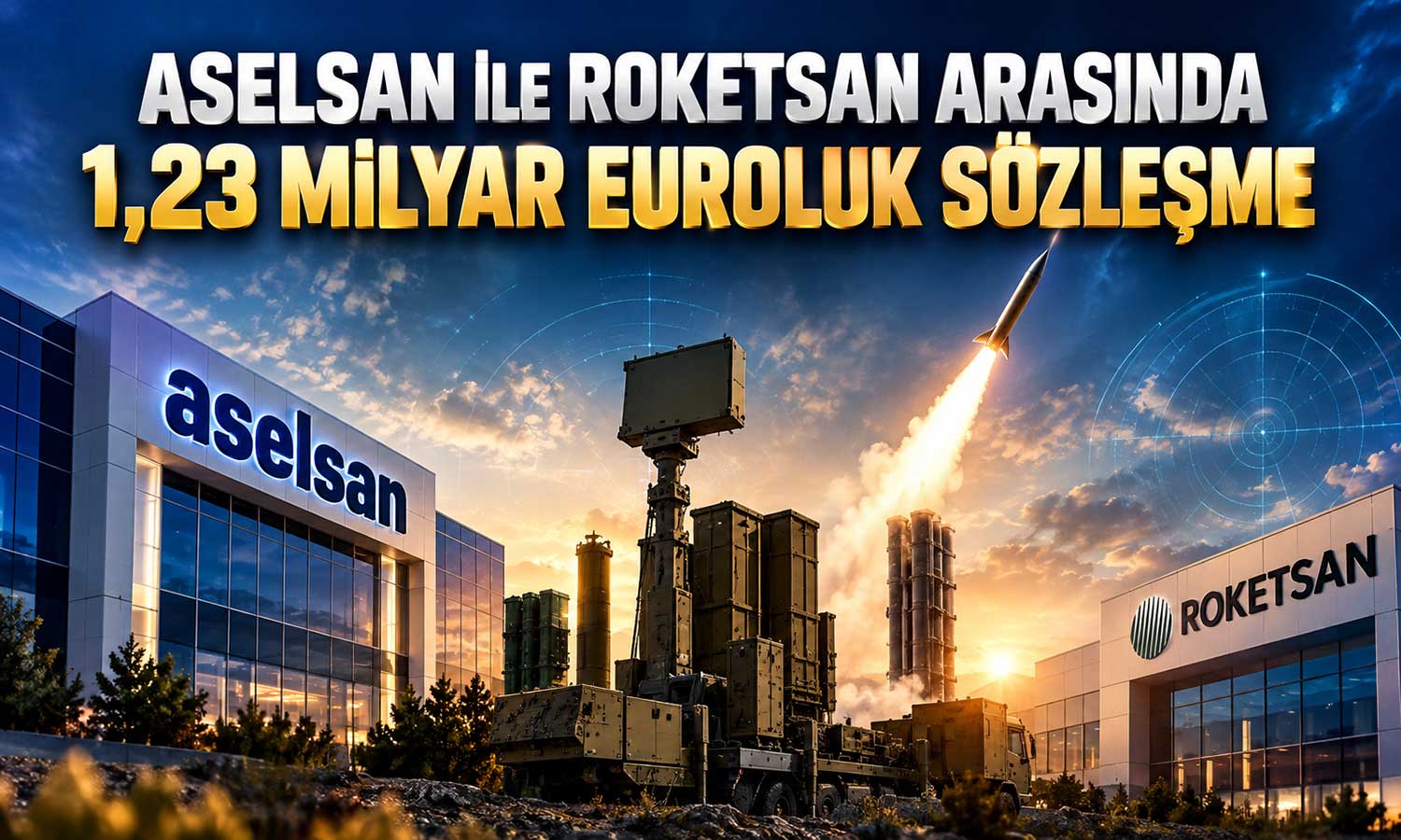 ASELSAN ve ROKETSAN’dan hava savunma sistemleri için dev anlaşma
