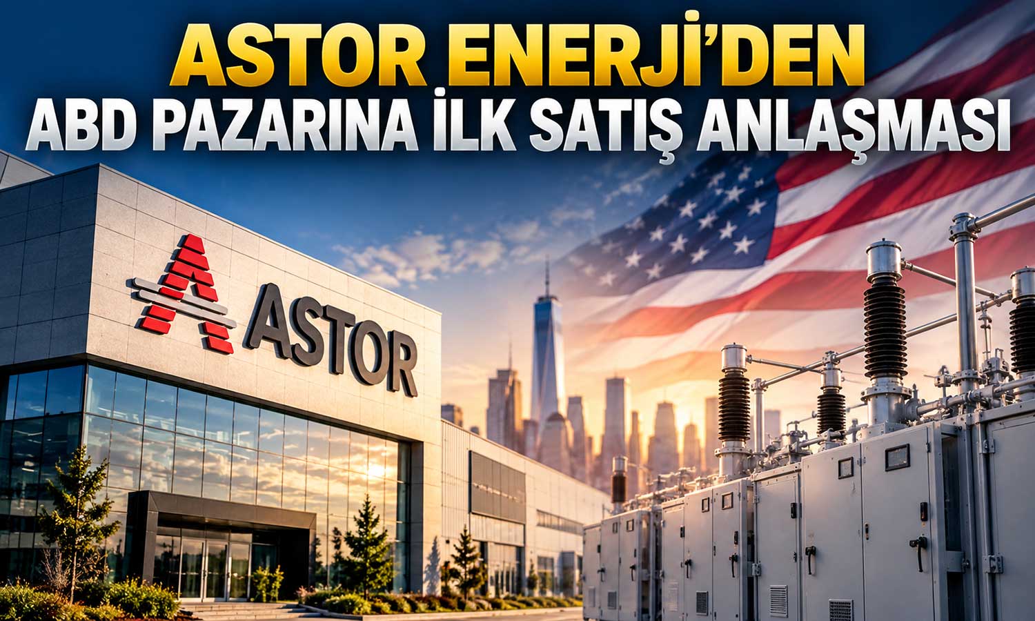 ASTOR Enerji, ABD’ye yıllık 500 adet hücre satacak