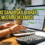 AVOD’dan ilişkili taraf işlemleri açıklaması: Alımlar için yeni rapor