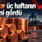 Bakır fiyatlarında stok baskısı: Üç haftanın en düşük seviyesi