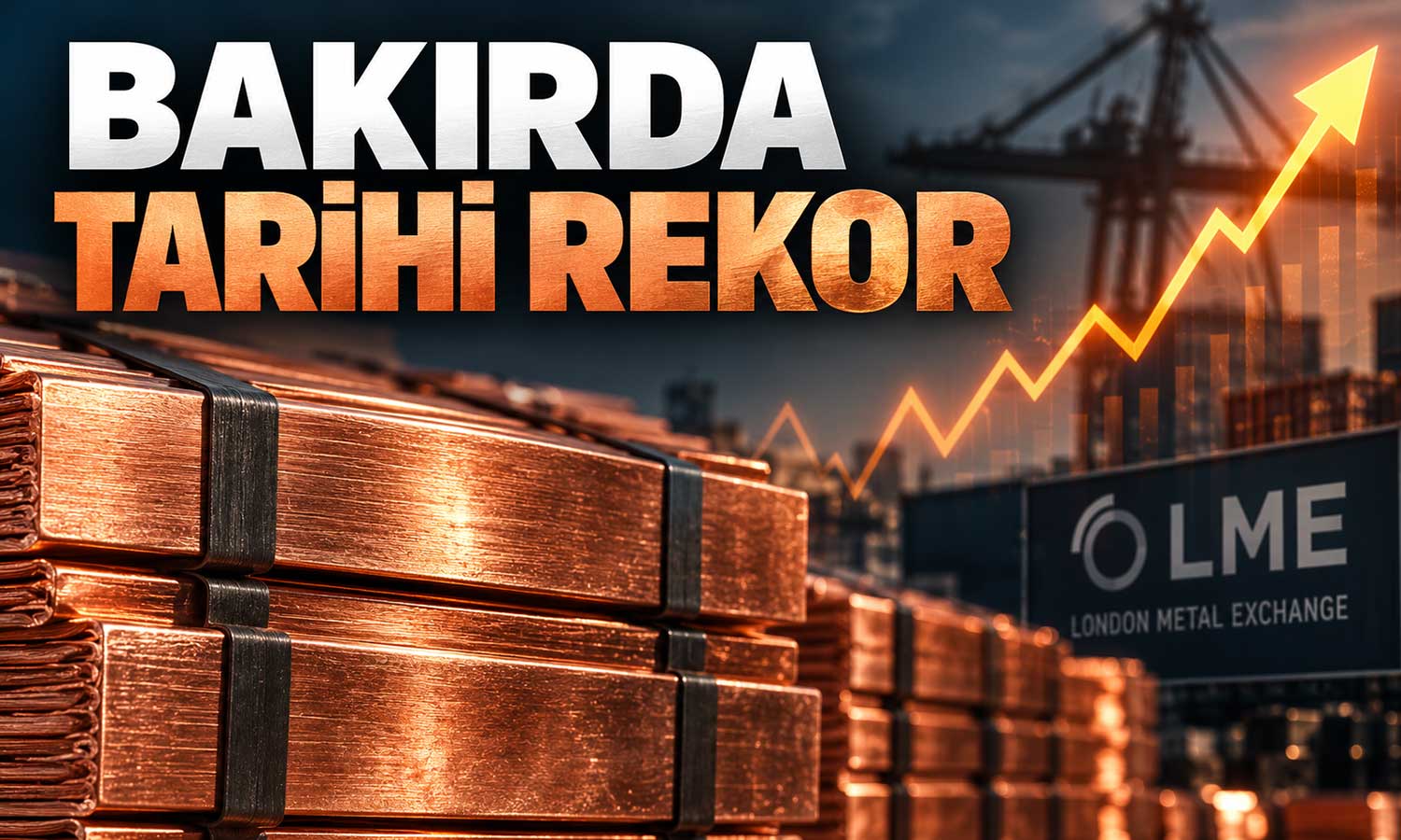 Bakırda arz sıkışıklığı fiyatları rekor seviyeye taşıdı