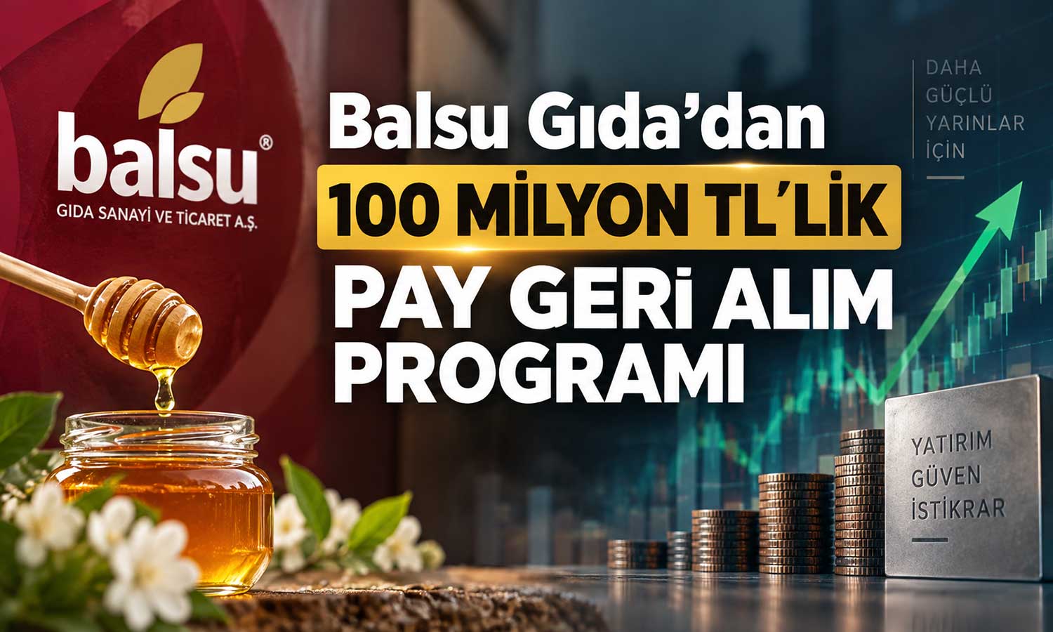 Balsu Gıda’dan pay geri alımı kararı: Limit 100 milyon TL