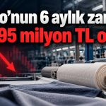 Birko’dan 2026’nın ilk yarısında 44,95 milyon TL net zarar