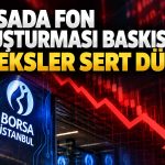 BIST 100’de düşüş hızlandı: Sektör endekslerinin tamamı geriledi