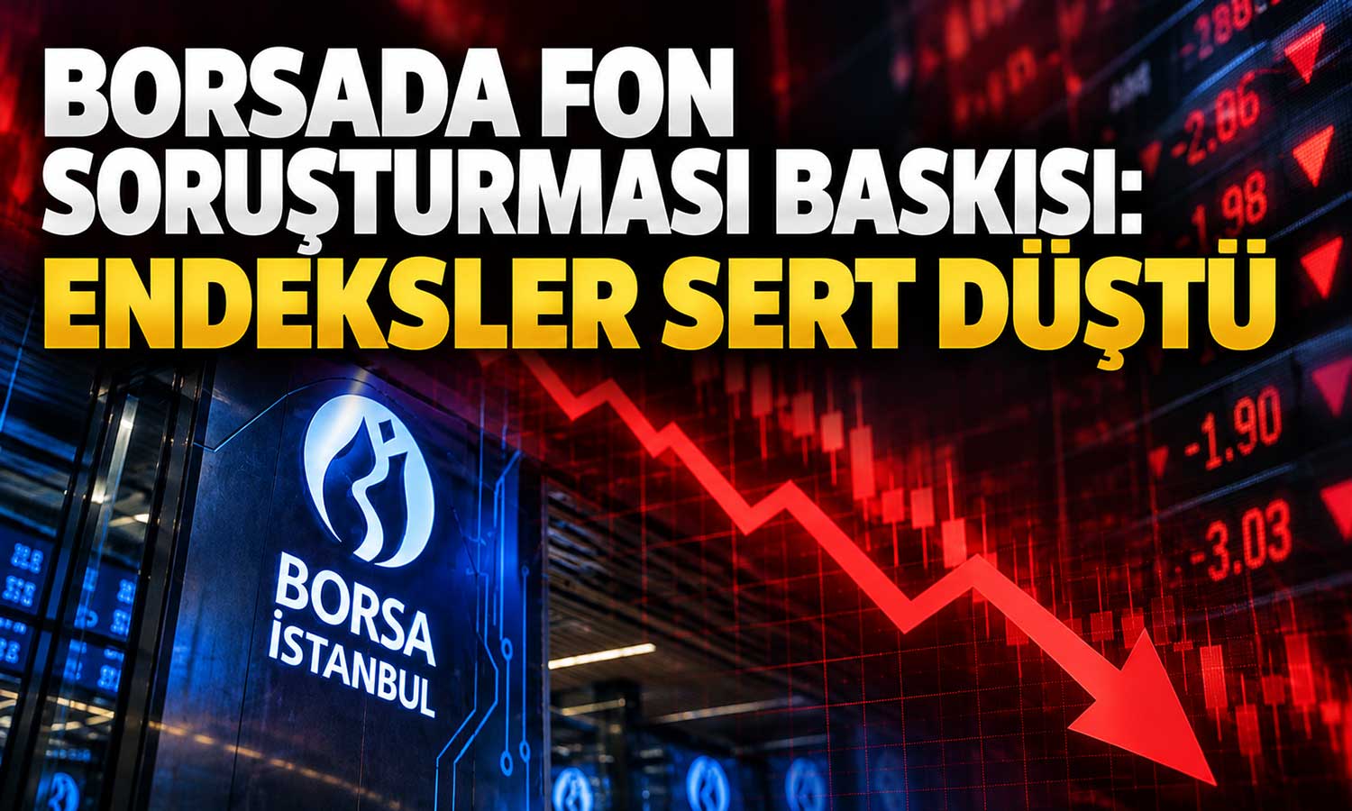 BIST 100’de düşüş hızlandı: Sektör endekslerinin tamamı geriledi