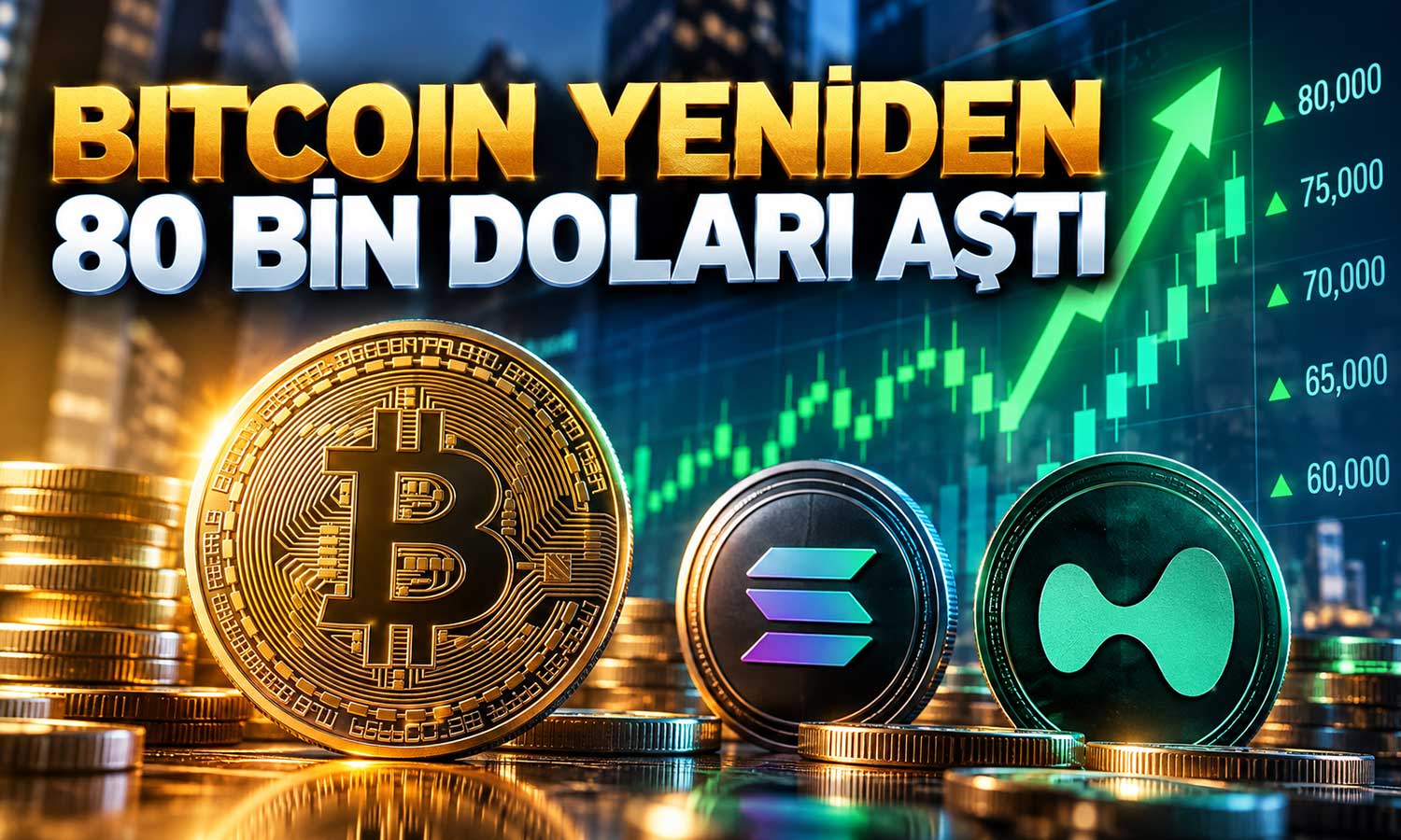 Bitcoin ve altcoinler haftayı yükselişle kapatıyor