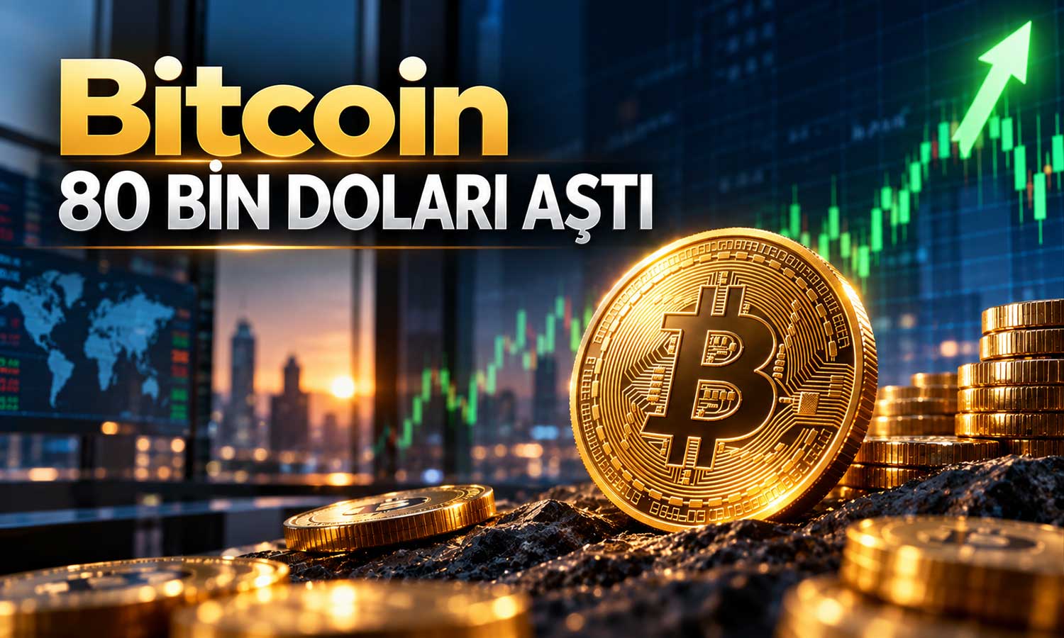 Bitcoin’de ani artış: Milyonlarca dolarlık pozisyon tasfiye edildi