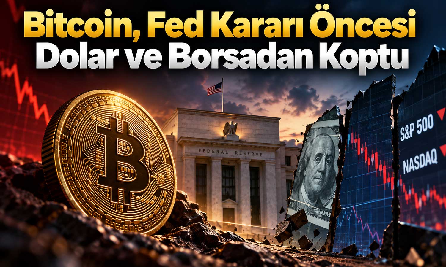 Bitcoin’de Fed öncesi dikkat çeken ayrışma