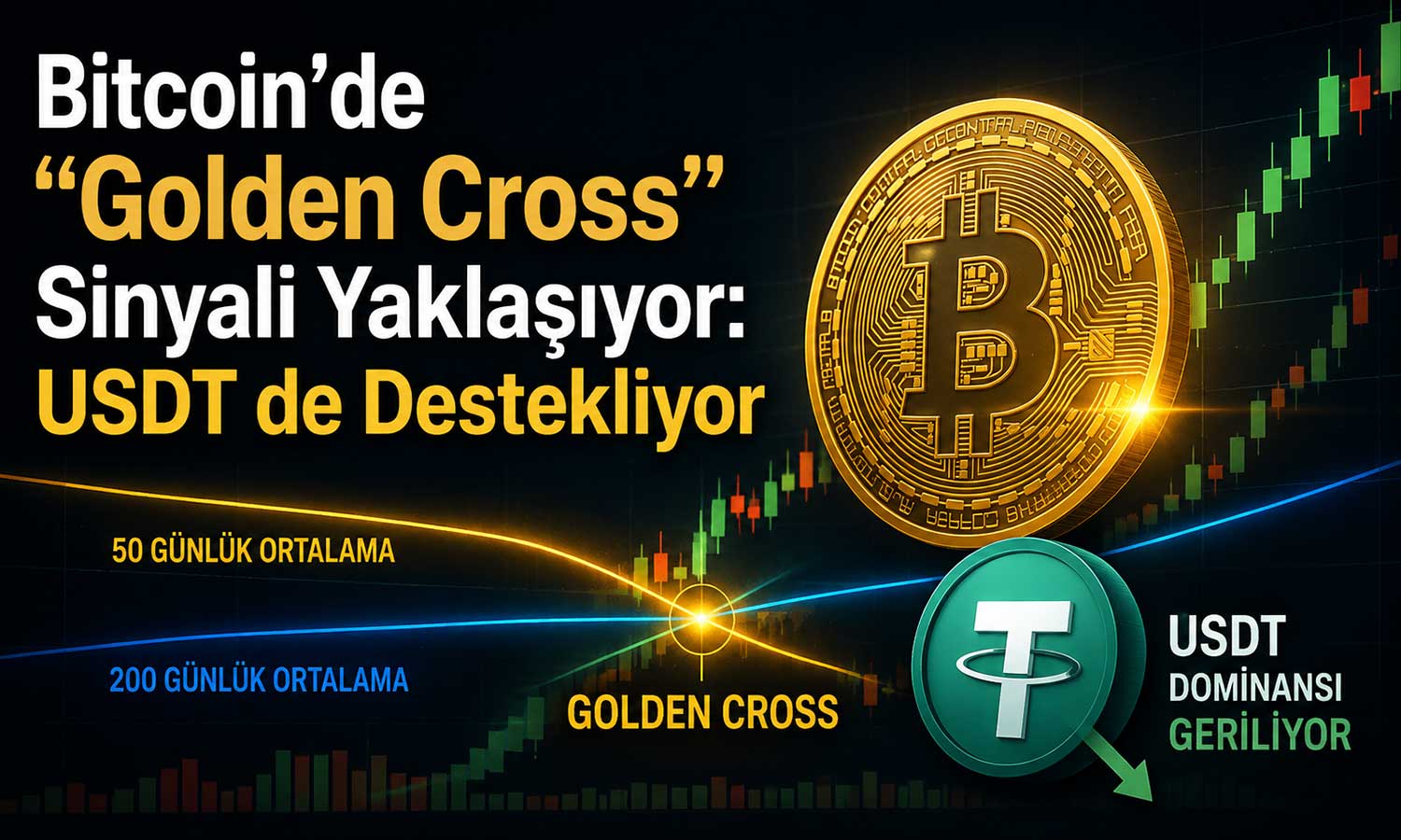 Bitcoin’de kritik kesişim yaklaşıyor: USDT’den olumlu sinyal
